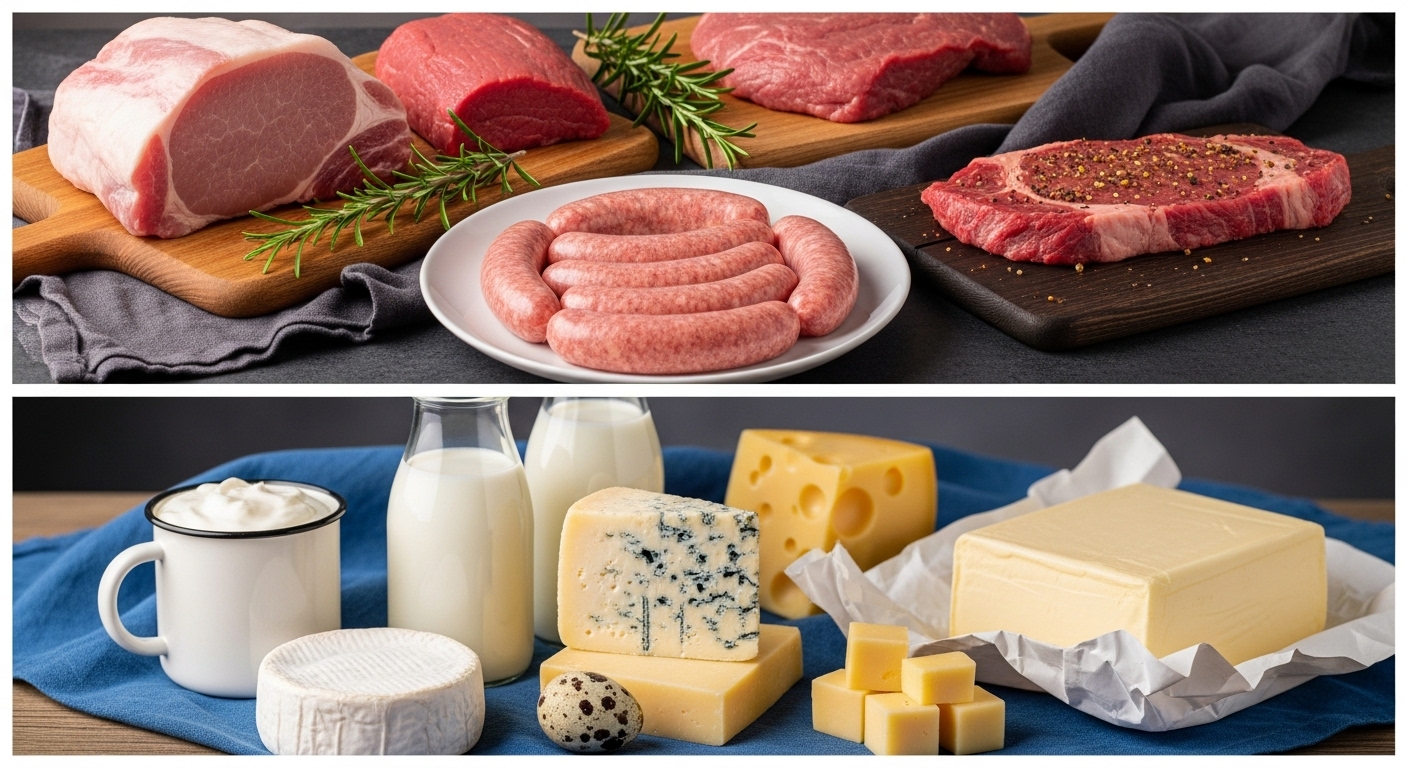 Natural dairy products