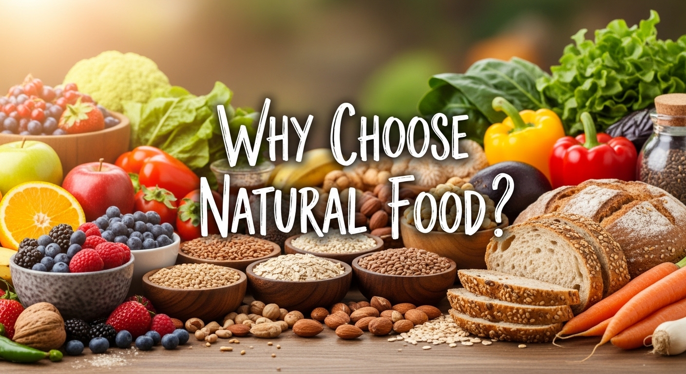 Whole foods like fruits, vegetables, and grains