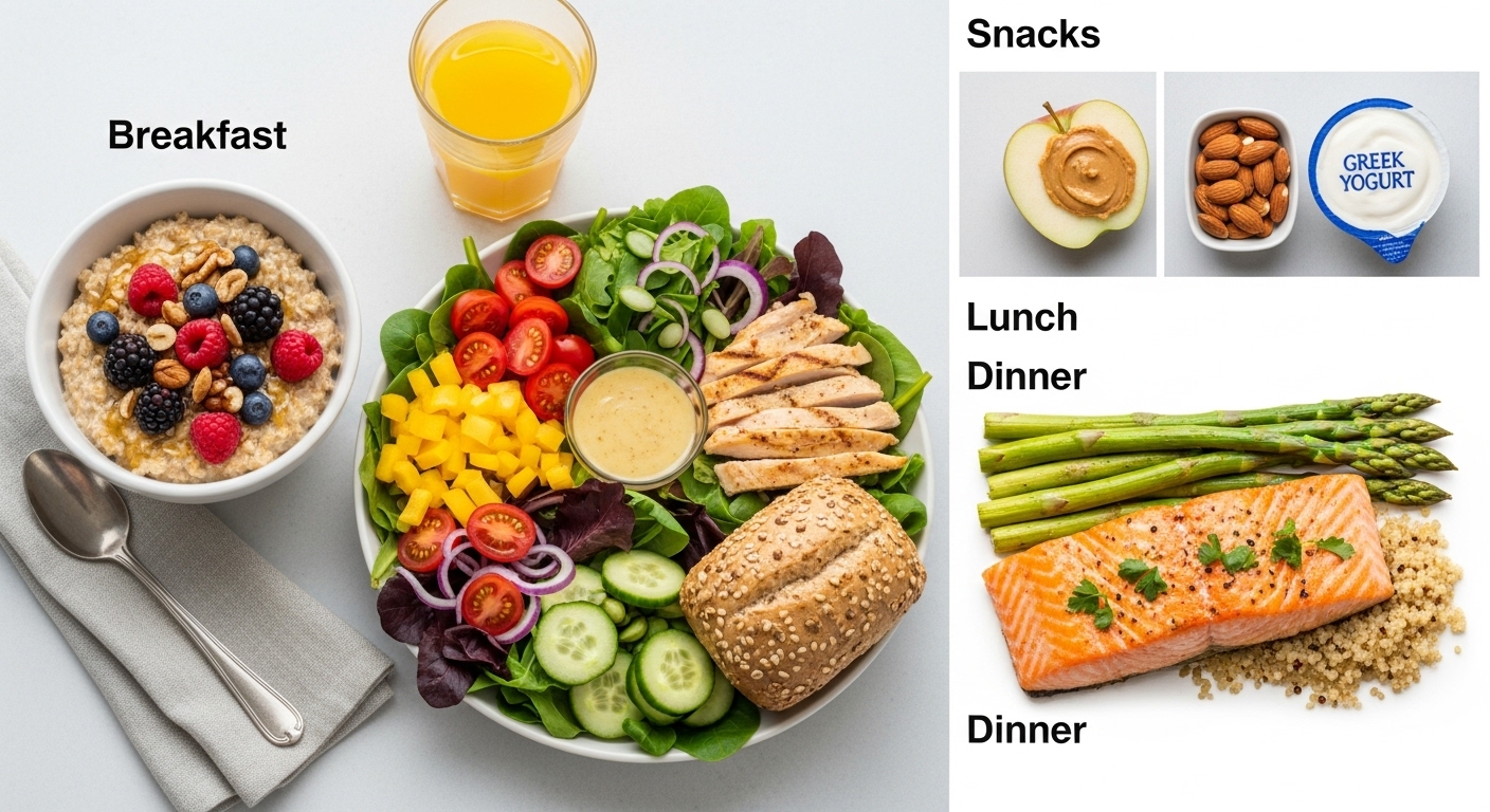 Balanced 2000-Calorie Diet Plan