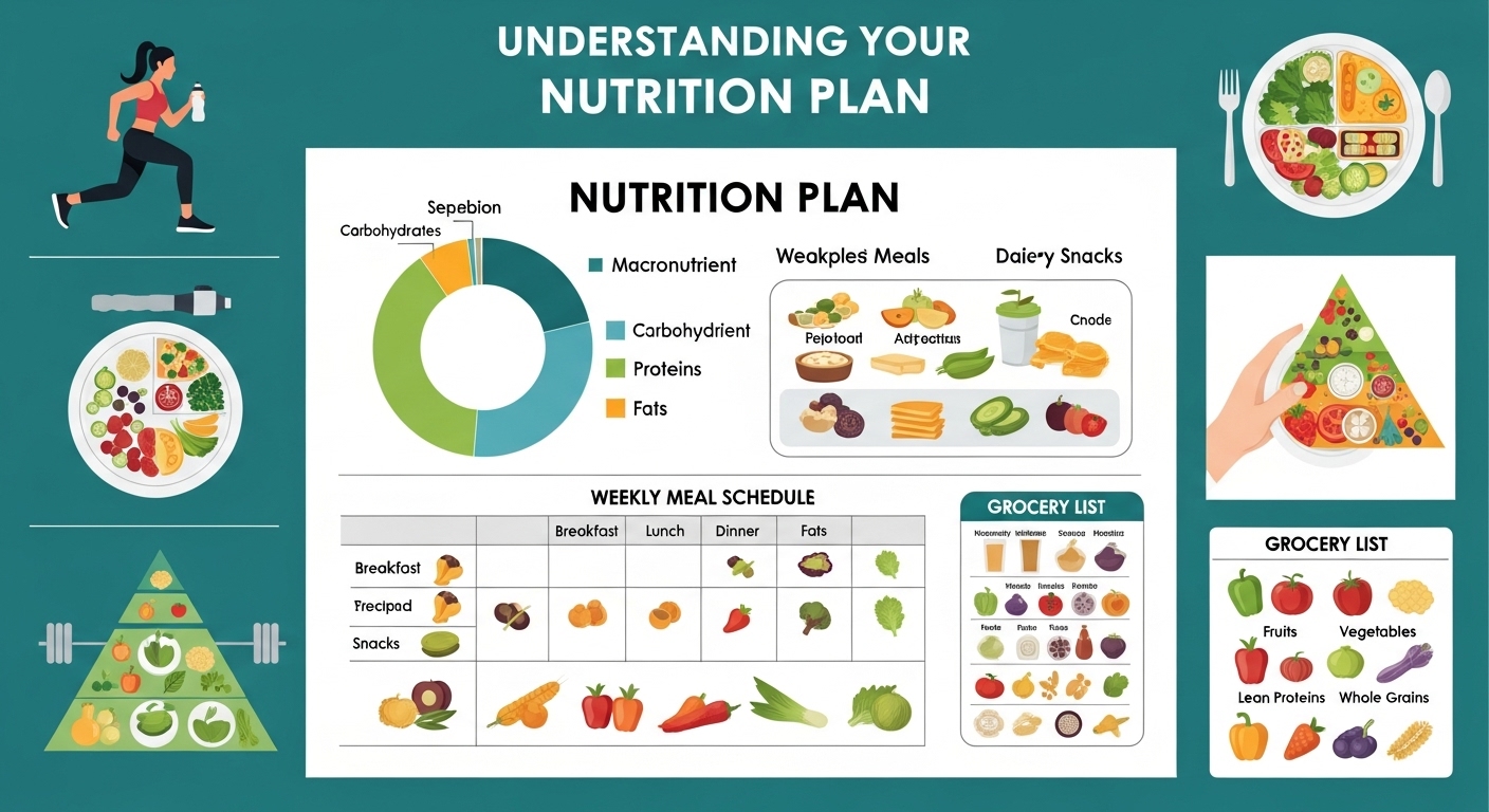 Balanced nutrition plate