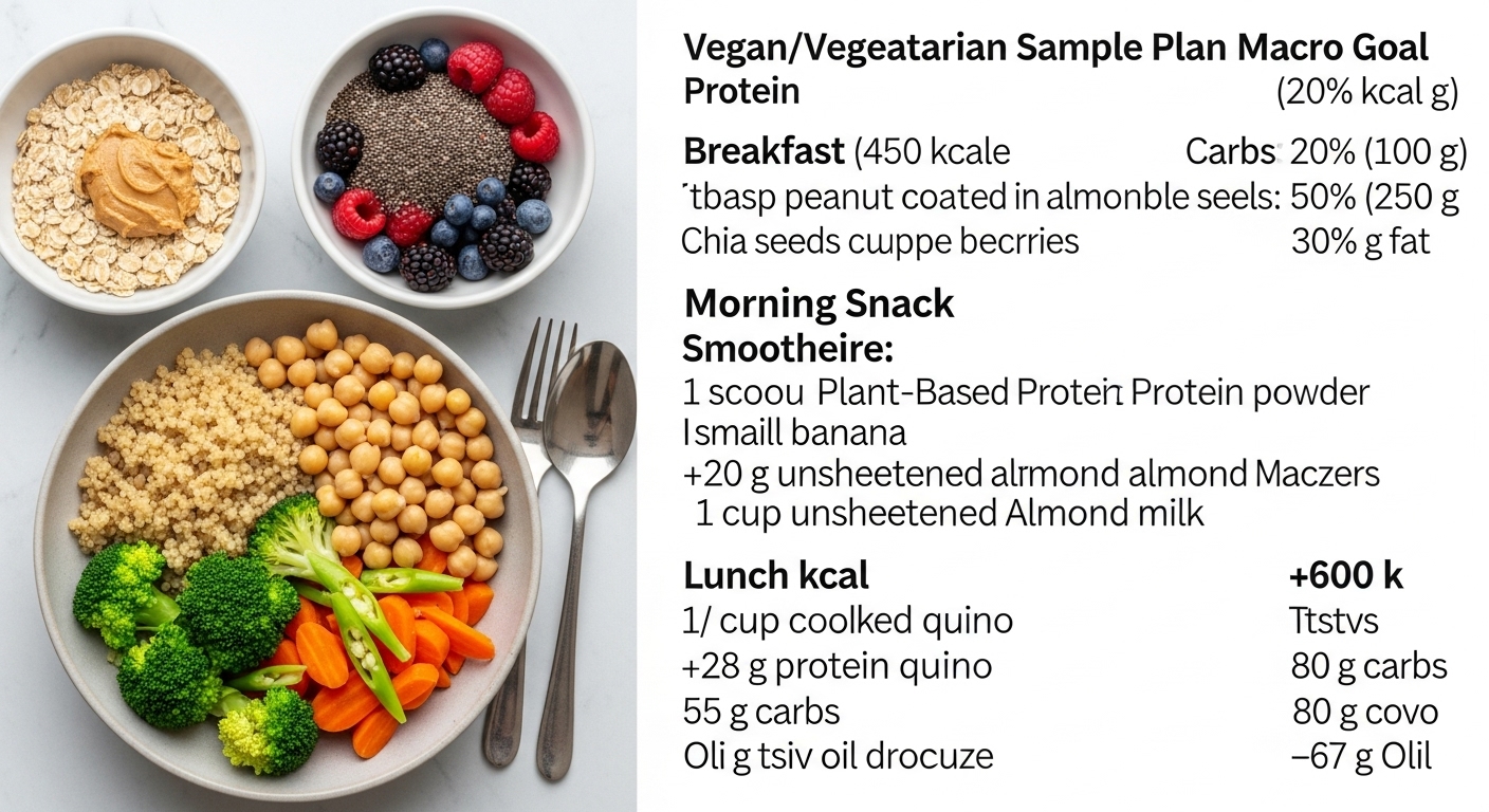 Vegan or Vegetarian Diet Plan
