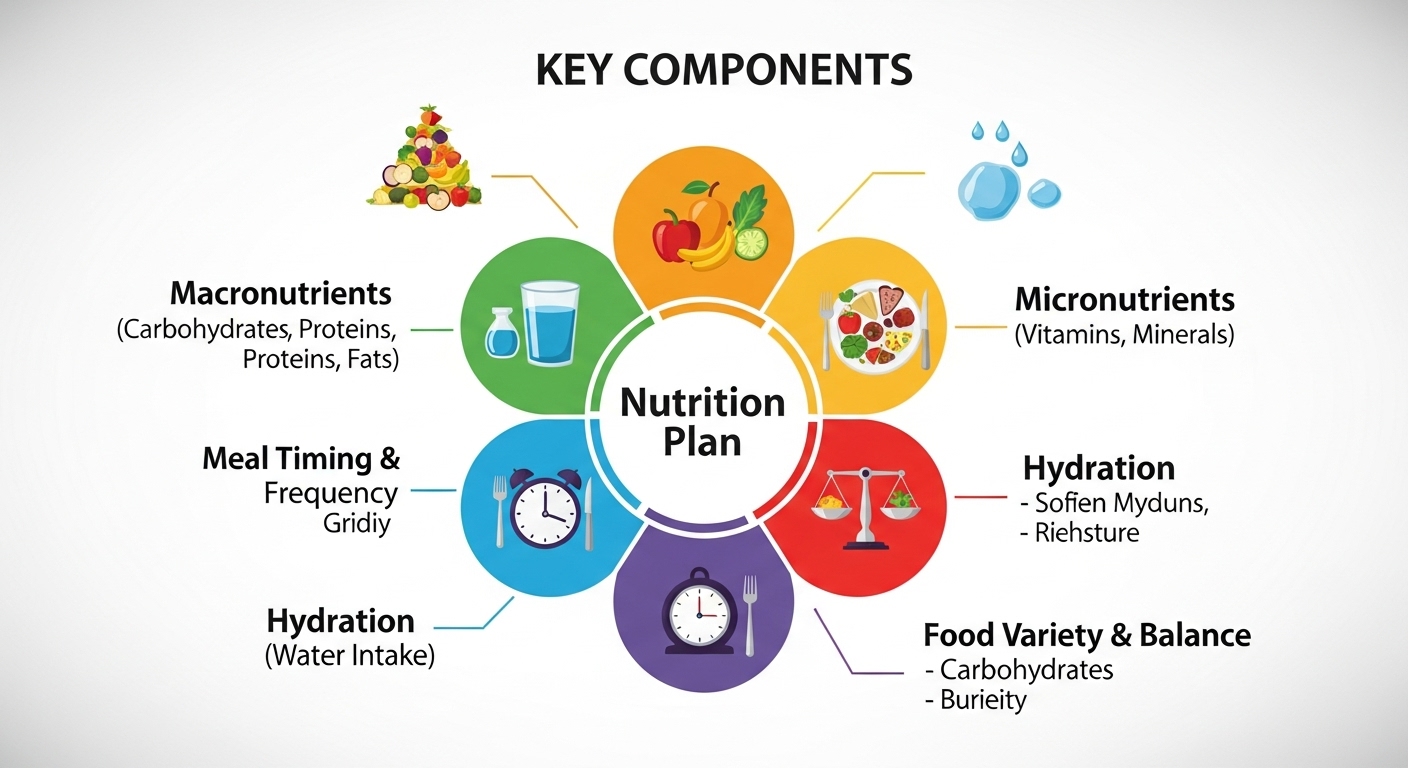 Key components of a nutrition plan