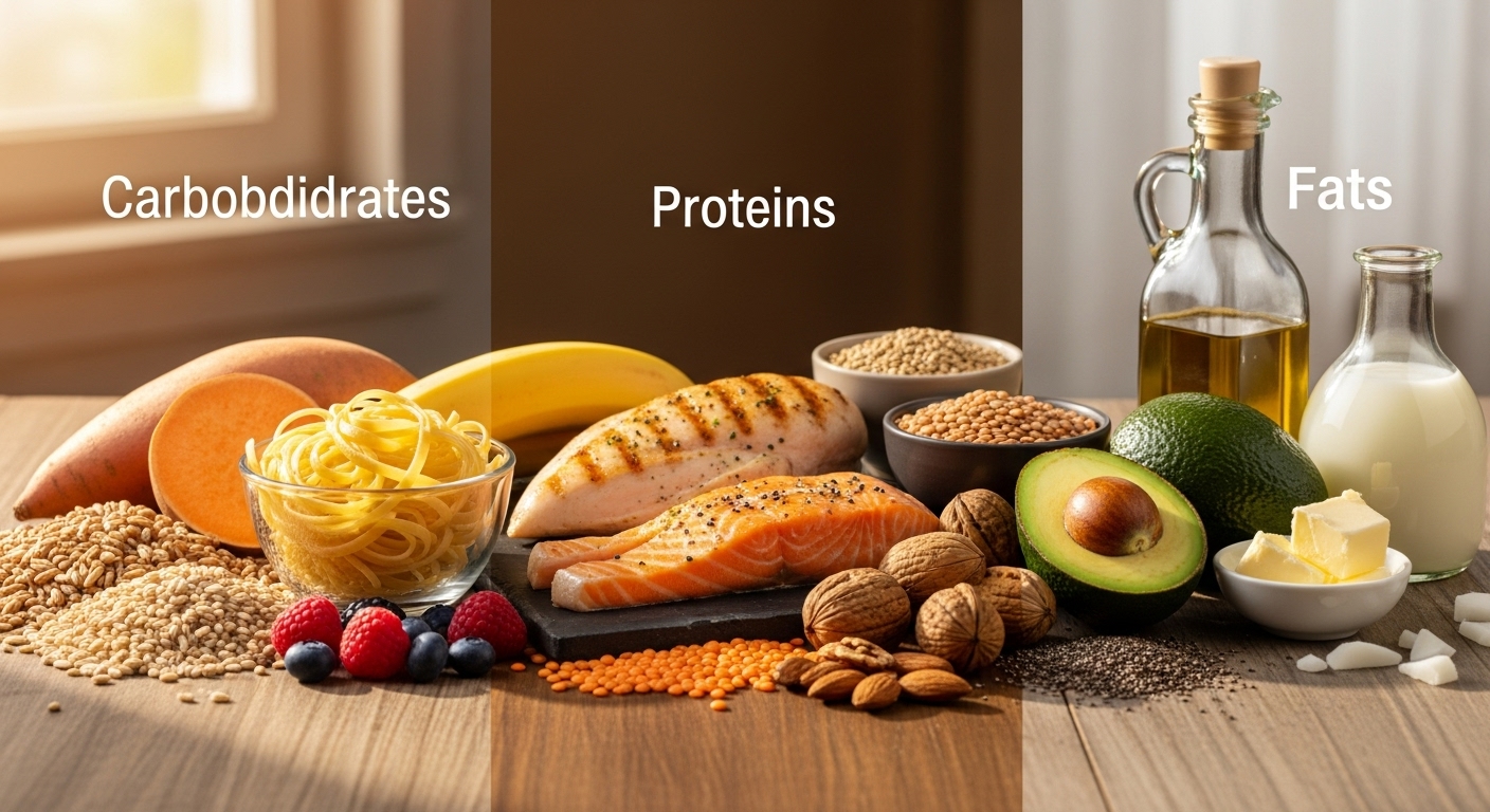 Proteins, Carbs, and Fats