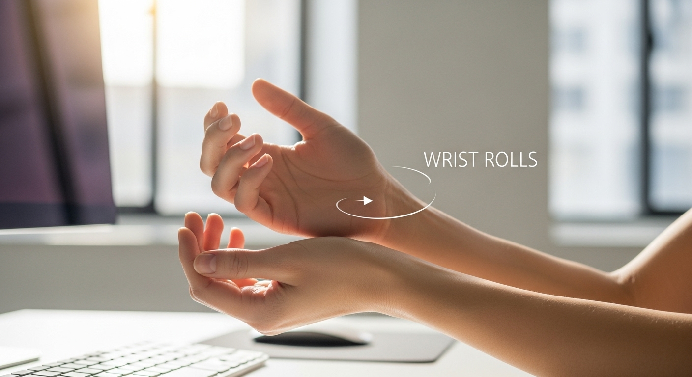 Wrist rolls exercise
