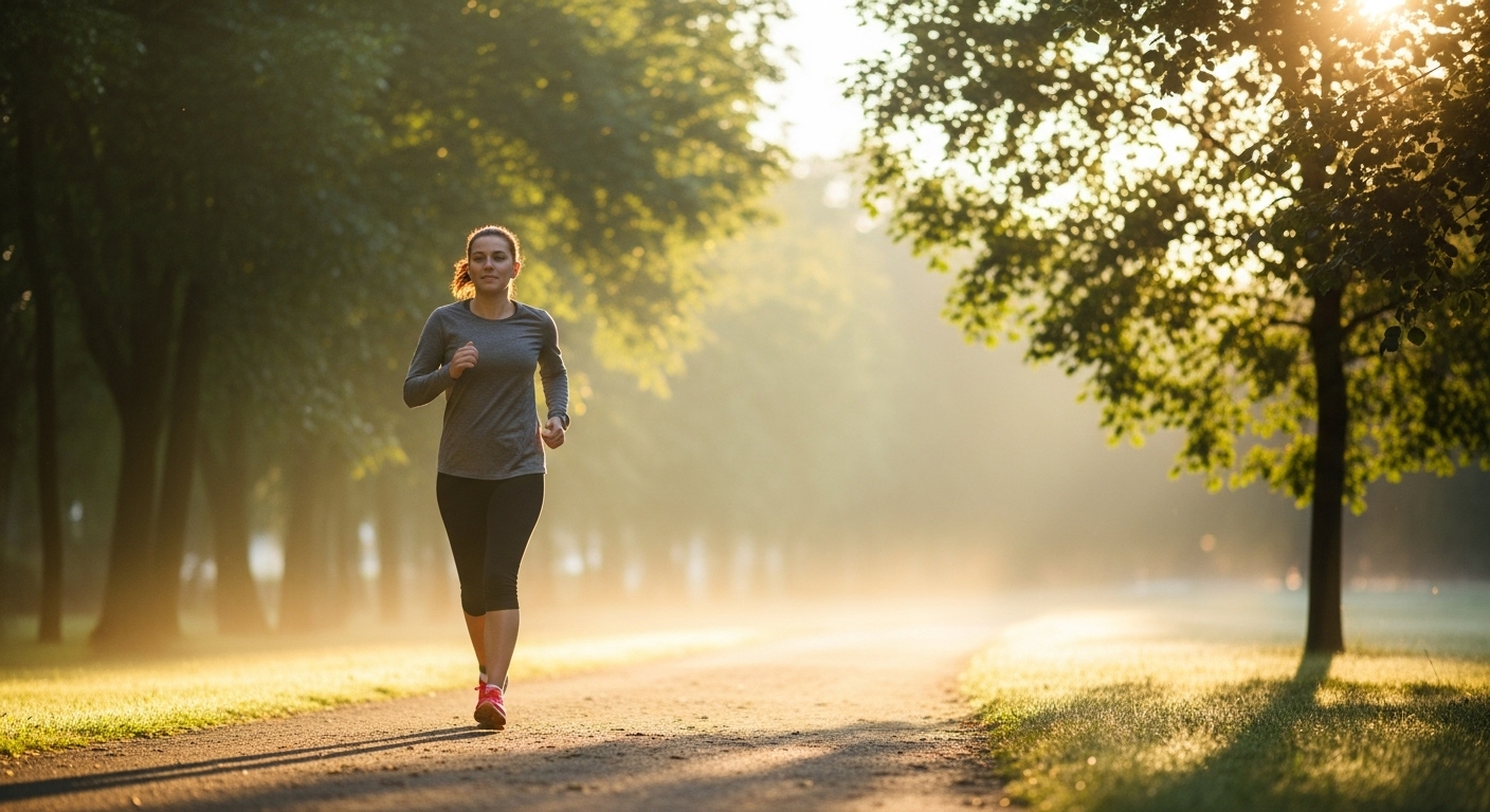 Brisk walking exercise