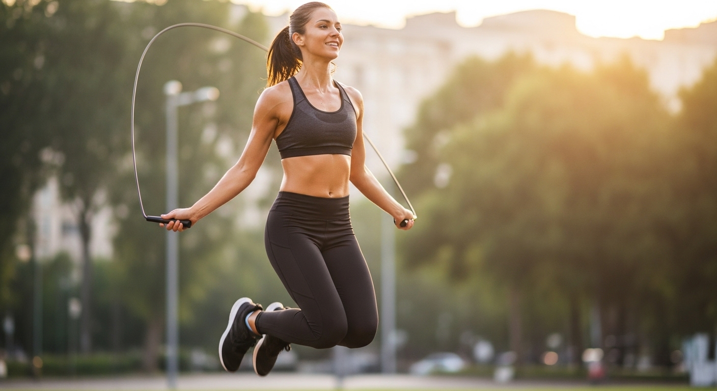 Jump rope exercise