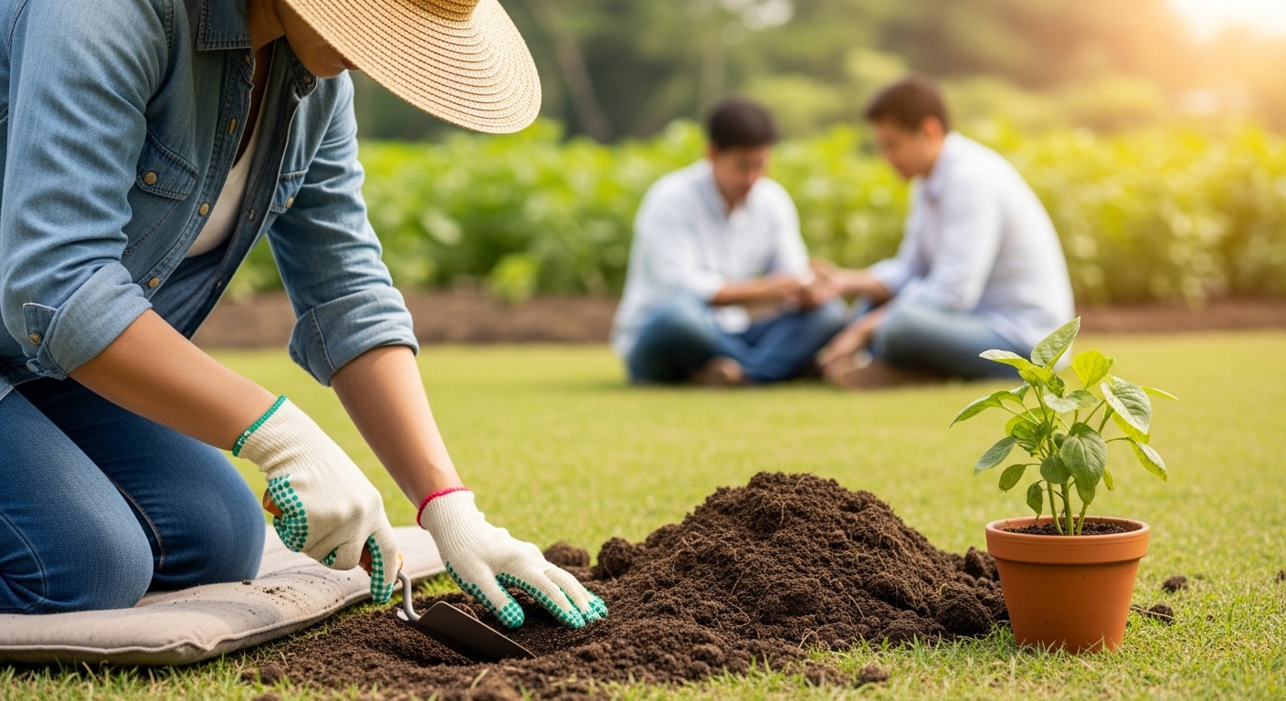 Gardening hobby