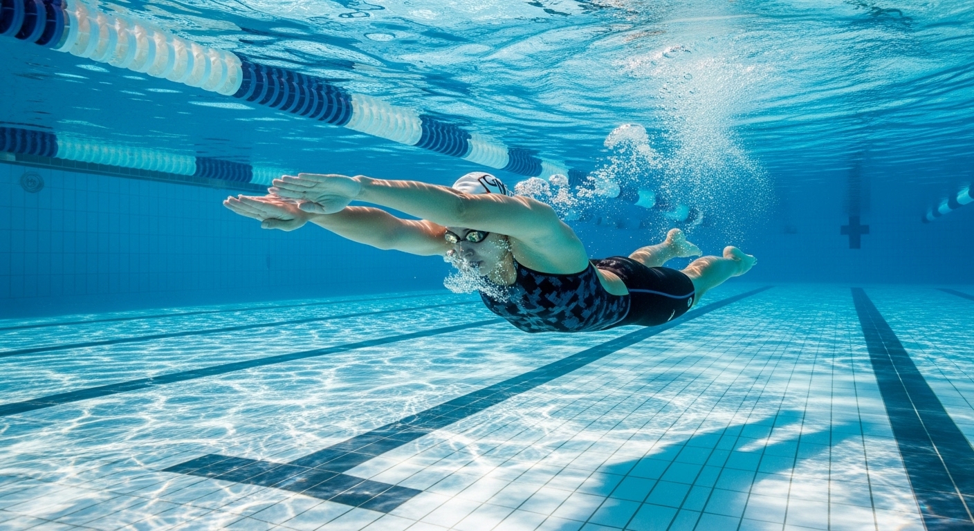 Swimming hobby