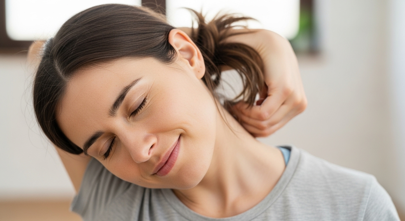 Neck rolls exercise