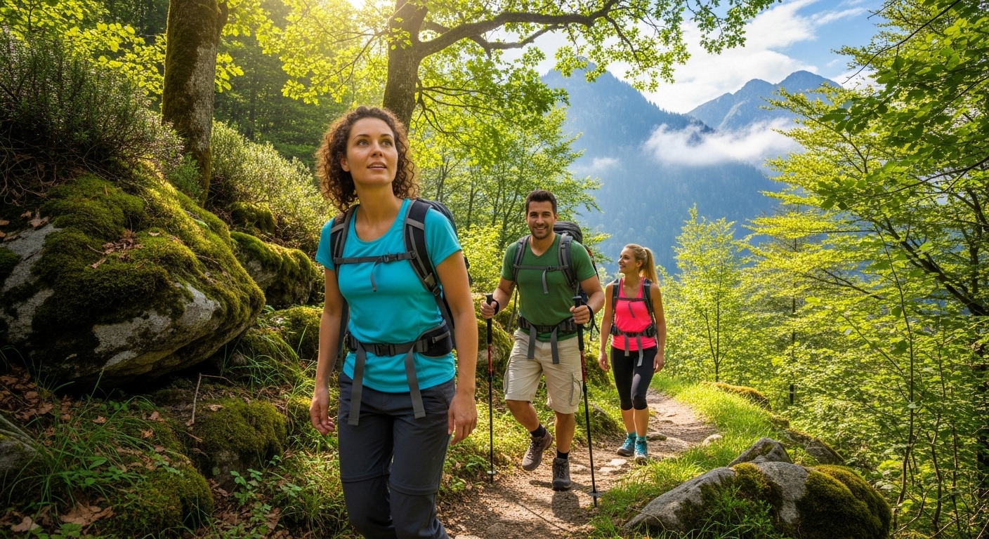 Hiking hobby