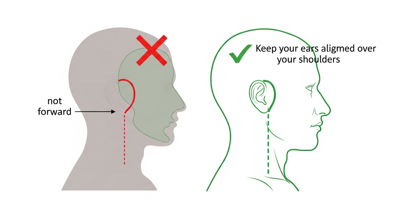 Proper head posture