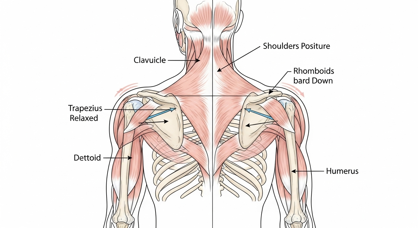 Proper shoulder posture