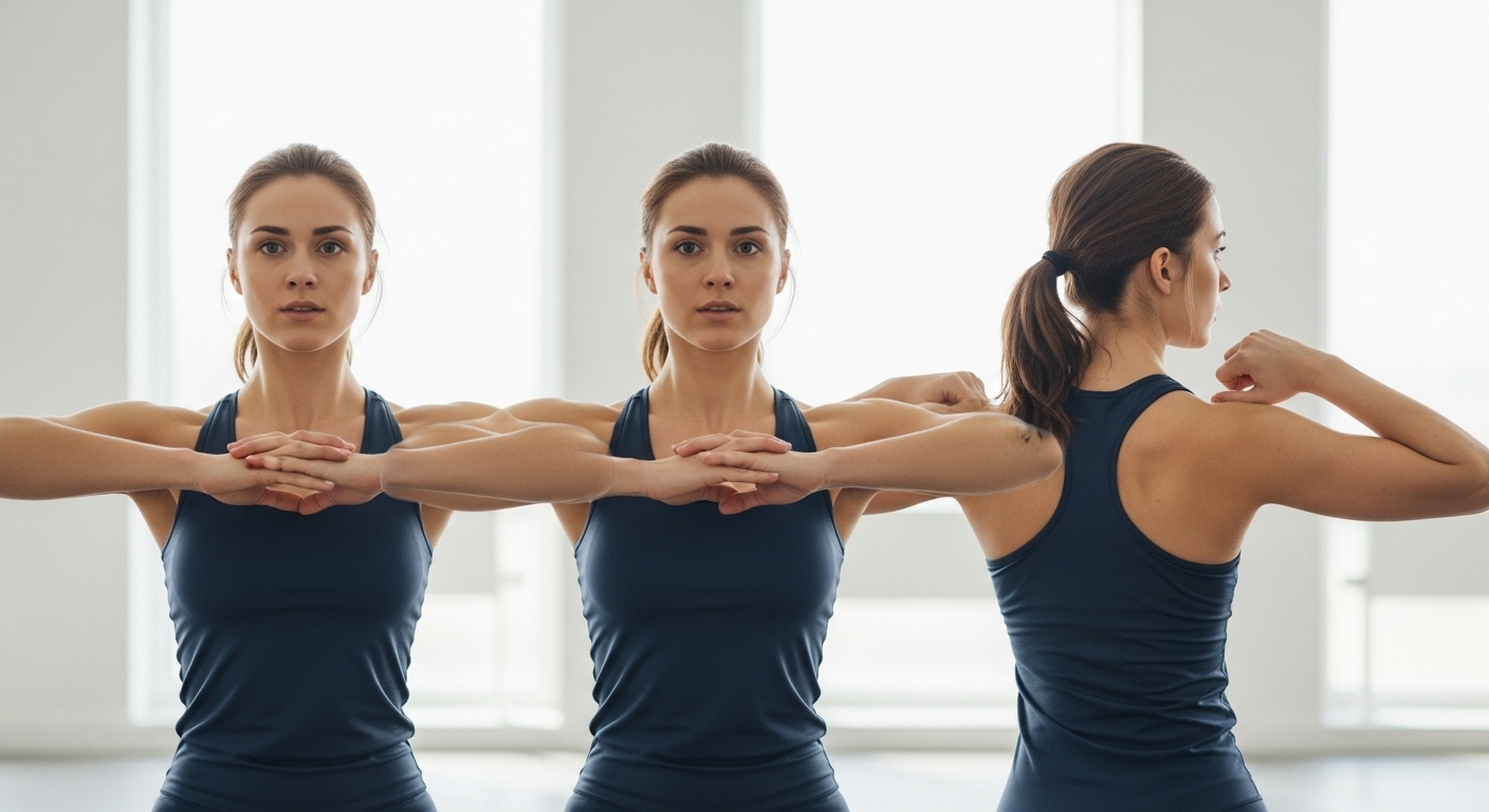 Shoulder rolls exercise
