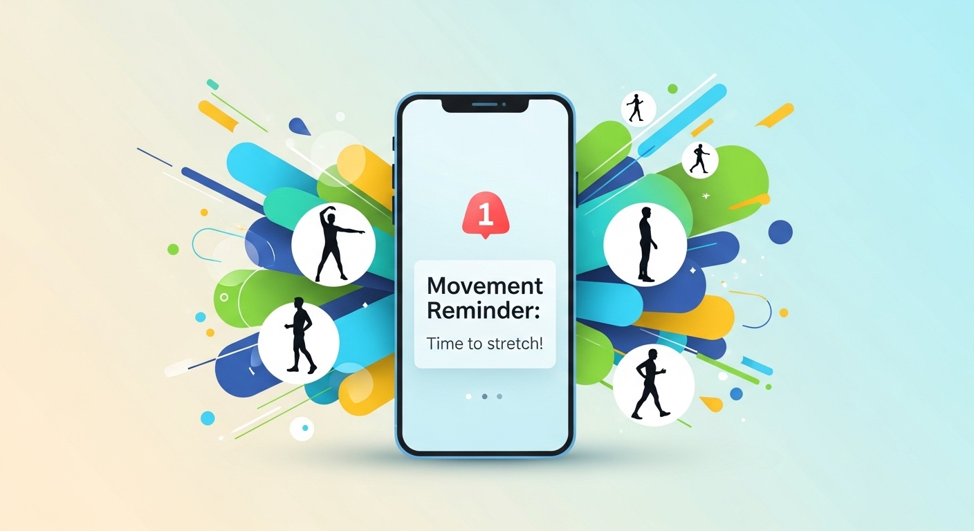 Movement reminders illustration